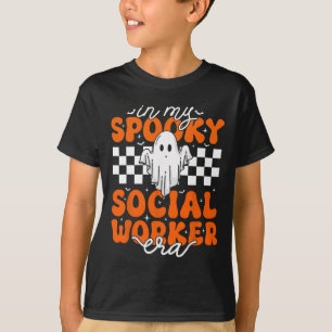 Camiseta Groovy Na Minha Colega Social Era Bonita Fantasma