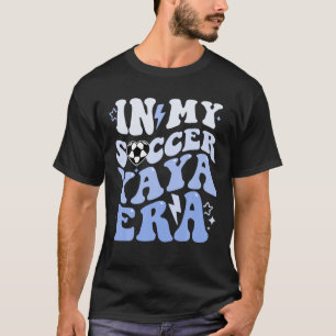 Camiseta Groovy Na Minha Época De Futebol Yaya Vovó De
