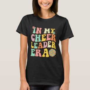 Camiseta Groovy na minha era de líder de torcida Mulheres C