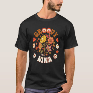 Camiseta Groovy Nina Groovy Aniversário Coincando Aniversár