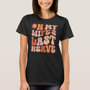 Camiseta Groovy no último Dia de os pais Wi dos Homens Nerv