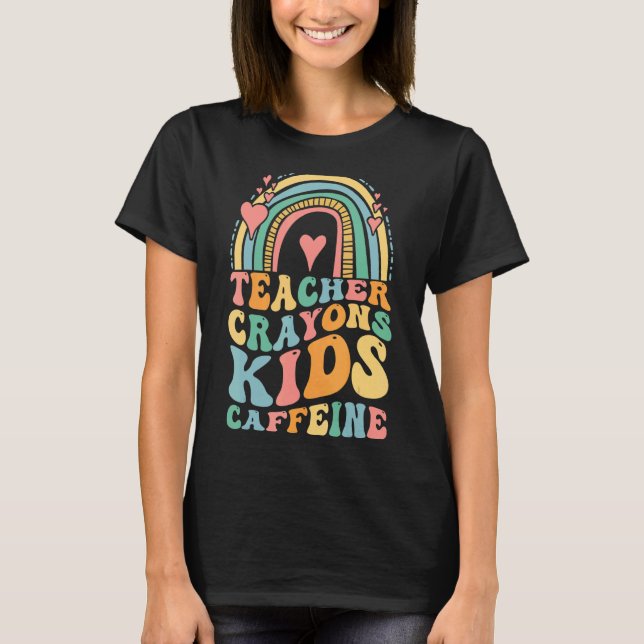 Camiseta Groovy no último dia de professores universitários (Frente)
