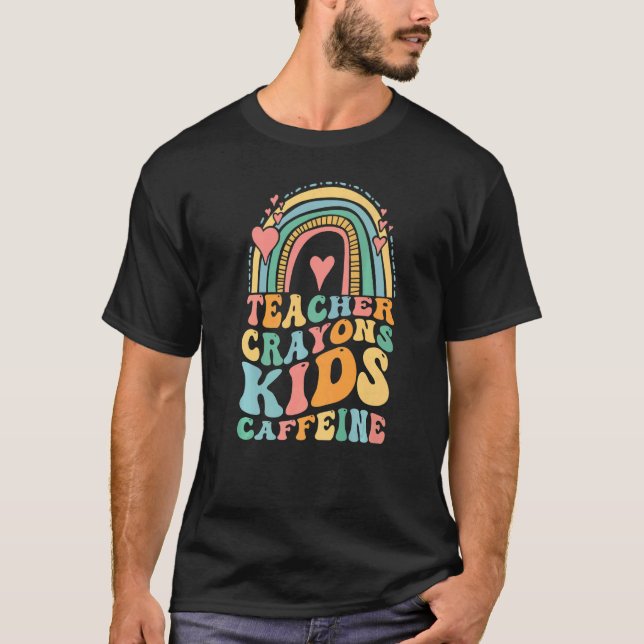Camiseta Groovy no último dia de professores universitários (Frente)