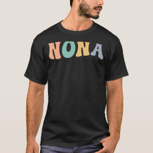Camiseta Groovy Nona Avó Nona Vovó