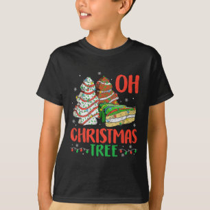 Camiseta Groovy Oh Árvore de Natal Faz Debbie Becky Jen Ca