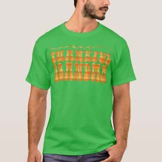 Camiseta Groovy One Agradável Avó Olá Obrigado Fall Vibes