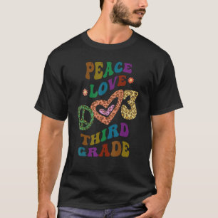 Camiseta Groovy PEACE LOVE Leopard 3º Gr