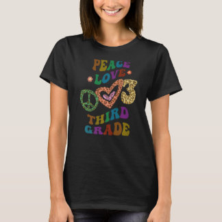 Camiseta Groovy PEACE LOVE Leopard 3º Gr