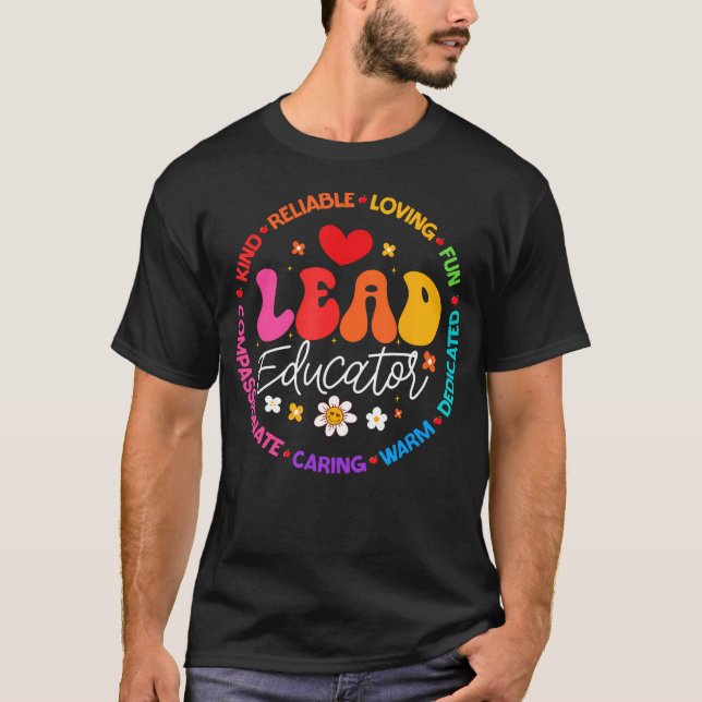 Camiseta Groovy Professor Educador Appreciation Volta À (Frente)