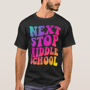 Camiseta Groovy Próxima Parada da Escola Secundária G