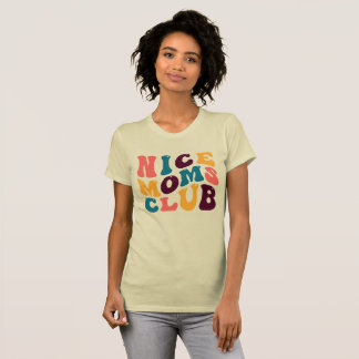 Camiseta Groovy Retro Summer Vibes Sad Beige do Clube de Mã