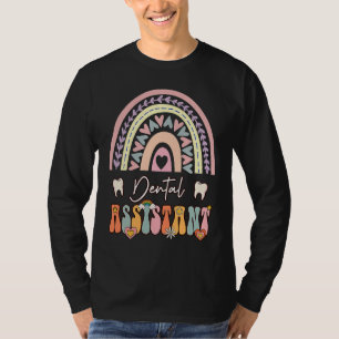 Camiseta Groovy Retro Vintage Rainbow Cute
