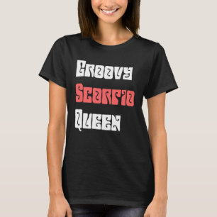 Camiseta Groovy Scorpio Queen Hippie Vintage Sinal de Zodia