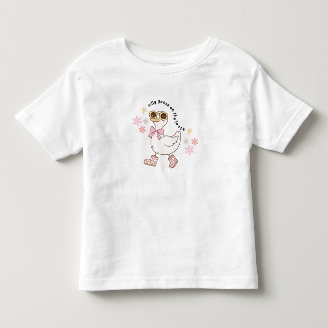 Camiseta Groovy Silly Goose (Frente)