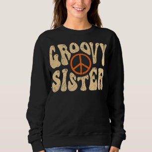 Camiseta Groovy Sister 70s Nostalgia Estética 1970