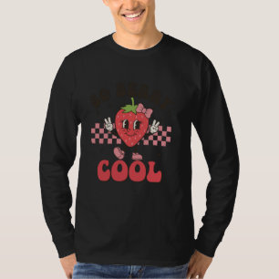 Camiseta Groovy So Berry Cool Amante de Frutas Temporada de