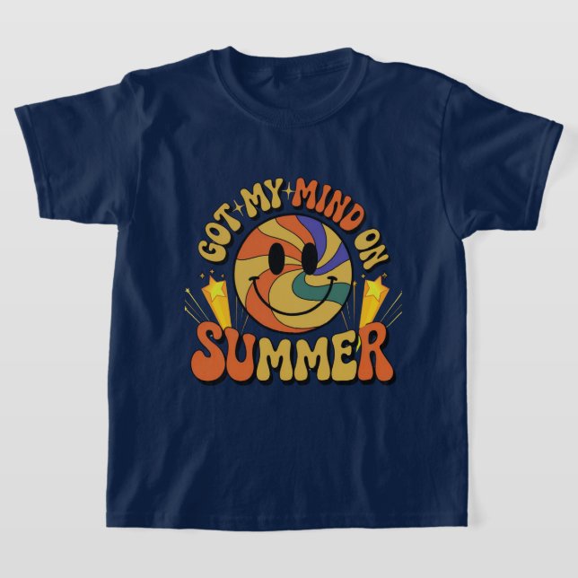 Camiseta Groovy Summer Vibes Smiley Tee (Postura )