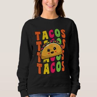 Camiseta Groovy Taco Tuesday Retro  Taco  Cinco De Mayo