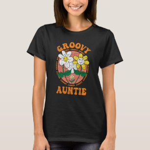 Camiseta Groovy tia 70s Nostalgia estética de 1970 Retro