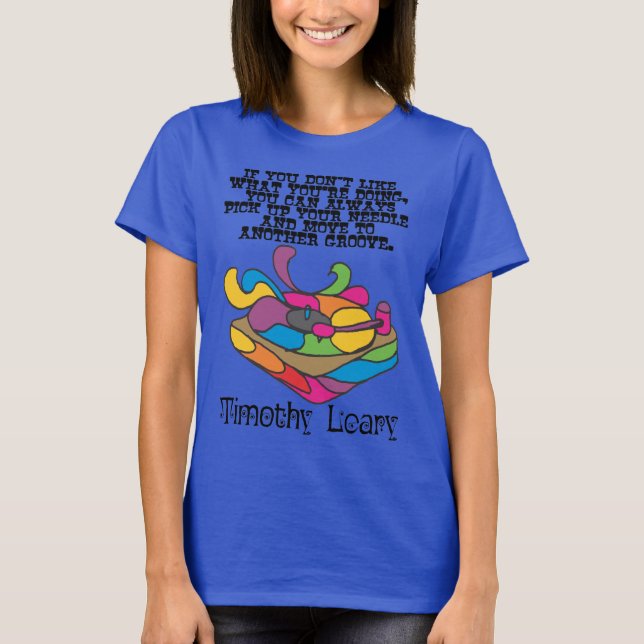 Camiseta Groovy - Timothy Leary (Frente)