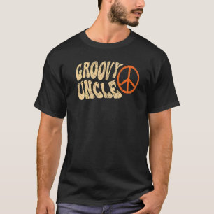 Camiseta Groovy Tio 70s Nostalgia estética de 1970 Retro
