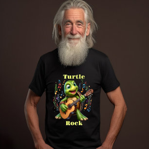 Camiseta Groovy Turtle Jamming Out