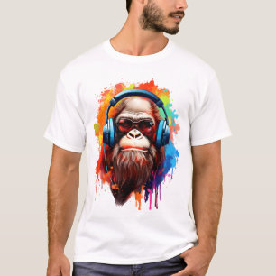Camiseta Groovy Urban Ape em Tunes