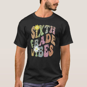 Camiseta Groovy VIBRAÇÕES DA SEXTA SÉRIE Professor Estampa 