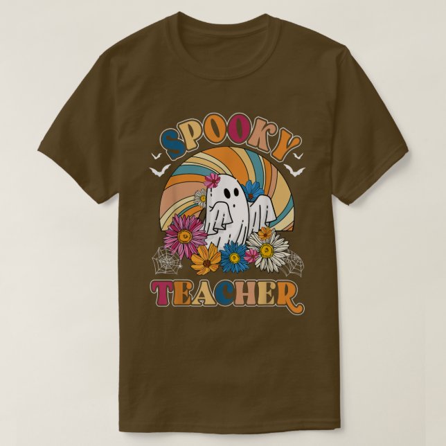Camiseta Groovy Vintage Floral (Frente do Design)