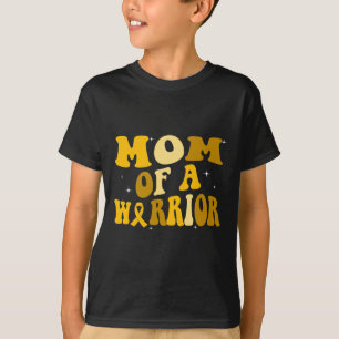 Camiseta Groovy Vintage Infantil Conhecimento do Cancer Mãe