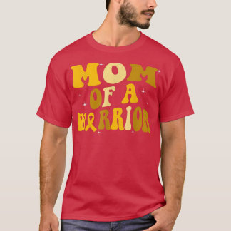 Camiseta Groovy Vintage Infantil Conhecimento do Cancer Mãe
