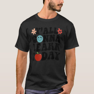Camiseta Groovy, vocês vão aprender hoje, professor de volt