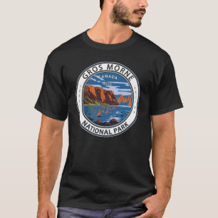 Camiseta Gros Morne National Park Canada Viagem Art Vintage
