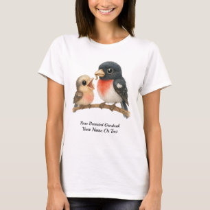 Camiseta Grosbeak de Rosa em greve