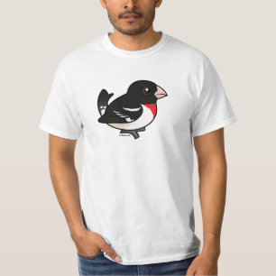 Camiseta Grosbeak do Rosa-breasted