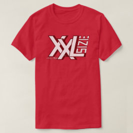 Camiseta Grösse XXL - SIZE XXL - my Number Designerschrift