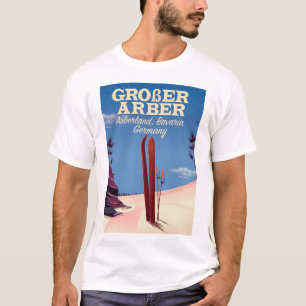 Camiseta Großer Arber, Arberland, esqui alemão bávaro