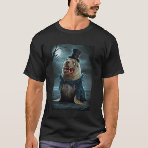 Camiseta Grotesque Walrus Em Criaturas Assustadoras De Vamp