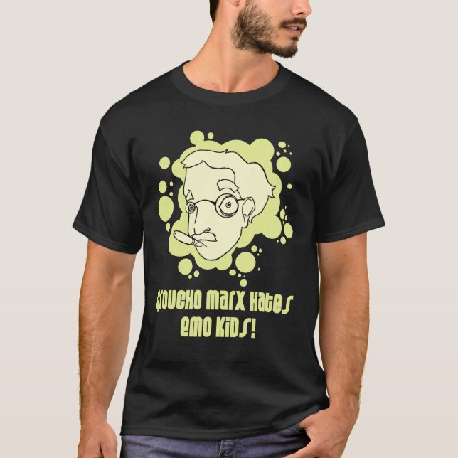 Camiseta Groucho Marx (Frente)