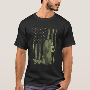Camiseta Groundhog Day 2023 Camouflage American Flag Ground