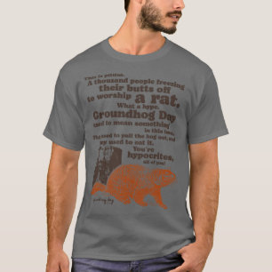 Camiseta Groundhog Day - Culto Rat Cote