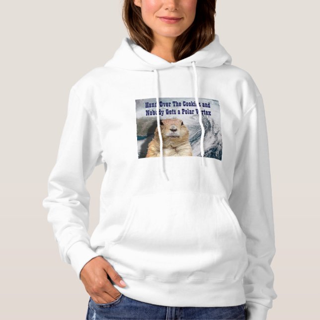 Camiseta Groundhog Day Polar Vortex (Frente)