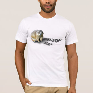 Camiseta Groundhog Phil diz…