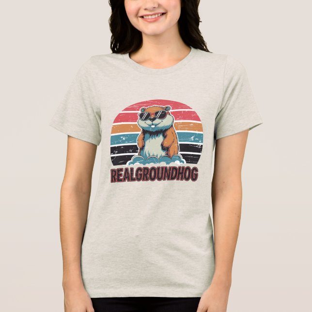 Camiseta Groundhog Real (Frente)