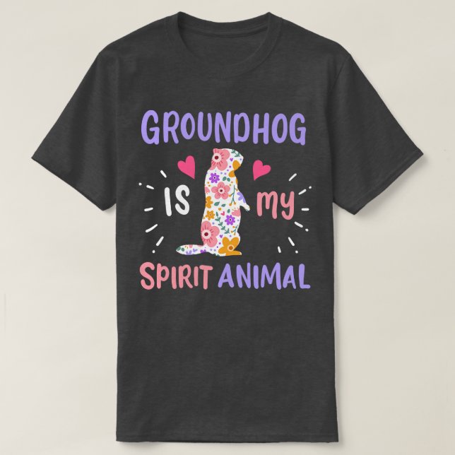 Camiseta Groundhog Spirit 2 (Frente do Design)