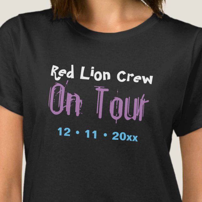 Camiseta Group On Tour (Criador carregado)