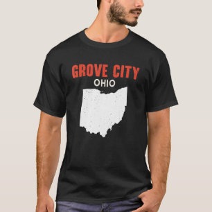Camiseta GROVE CITY Ohio EUA State America Viagem Ohioan