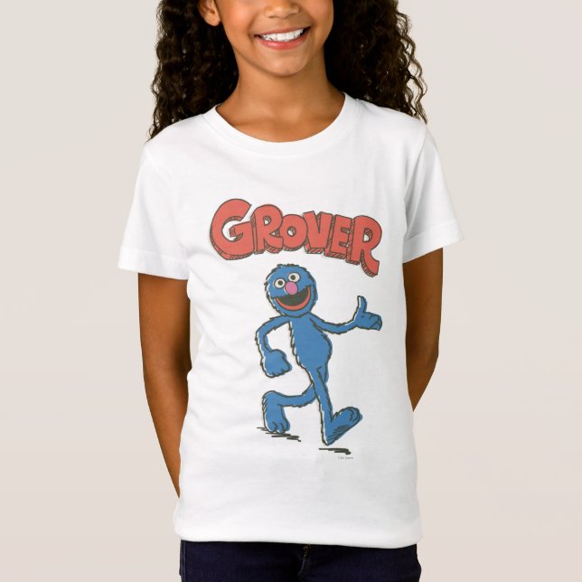 Camiseta Grover Vintage Kids 2 (Frente)