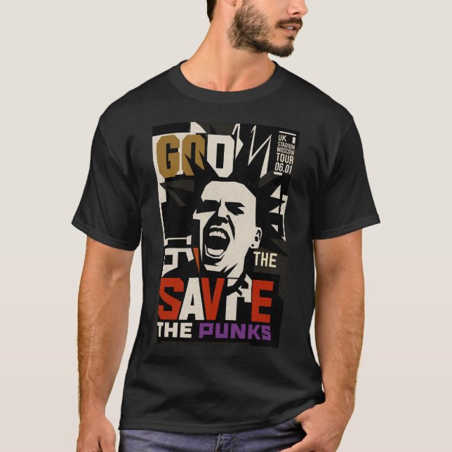 Camiseta Grow The Punks: Rebel Yell (Frente)