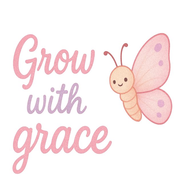Camiseta Grow With Grace Butterfly Hoodies for Girls – Cute (GROW WITH GRACE )